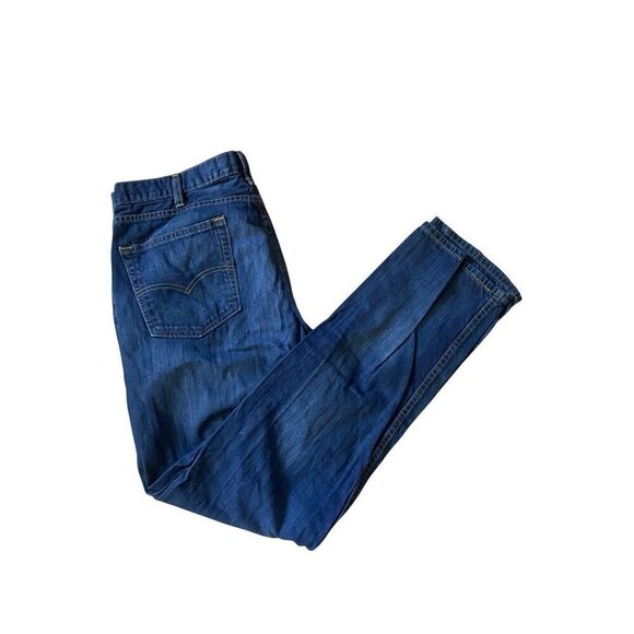 Levi’s 514 Men’s Straight Fit Jeans Blue Denim Size 38x34 Classic Style - Picture 3 of 6